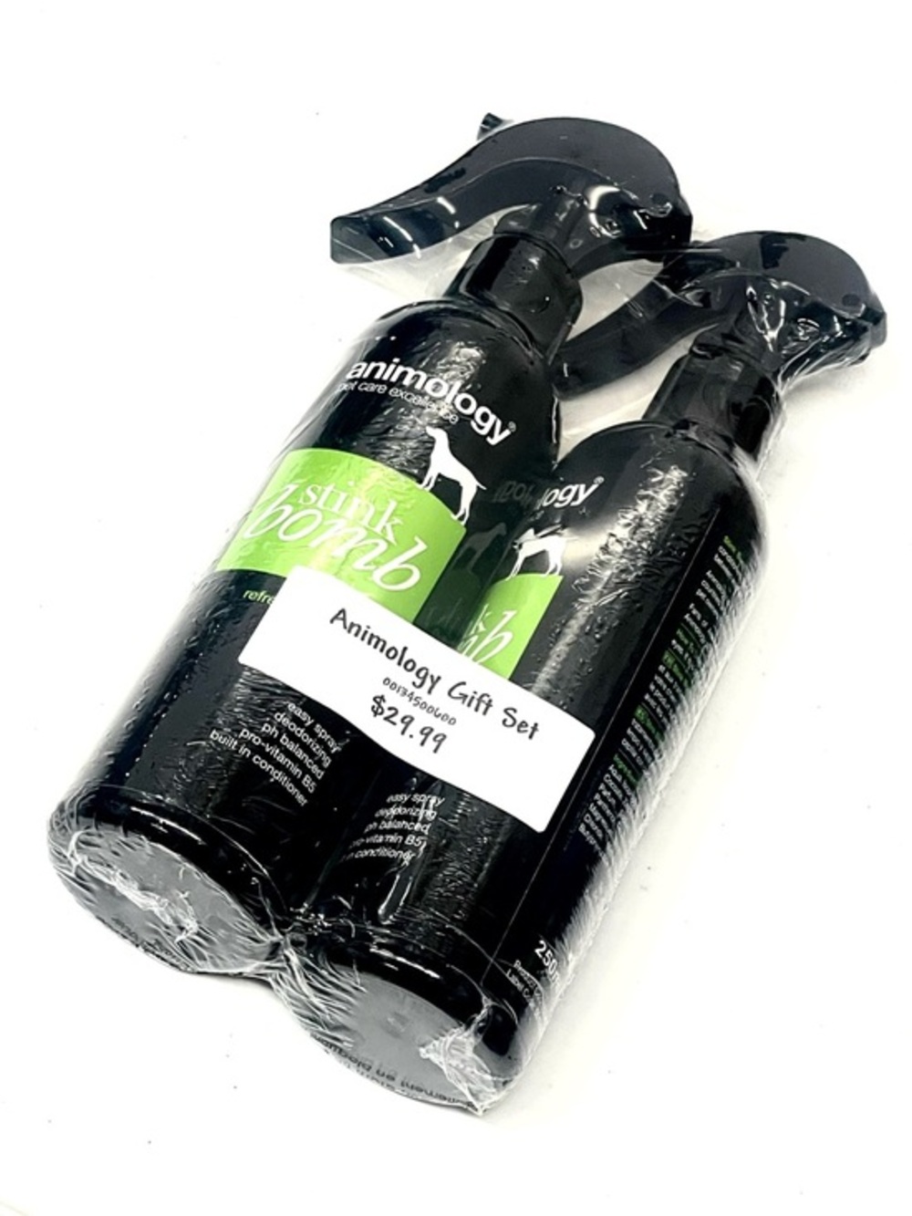 Stink Bomb Dog Deodorizing Spray Duo - Black/Green